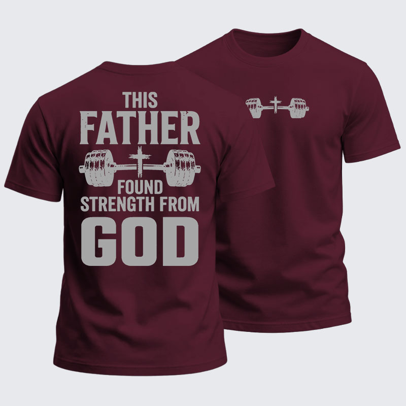 Heavyweight Cotton Tee - Strength In God