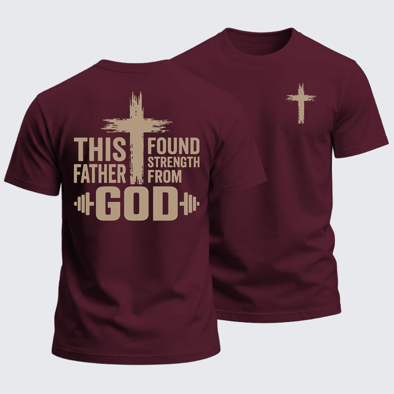 Heavyweight Cotton Tee - Strength In God