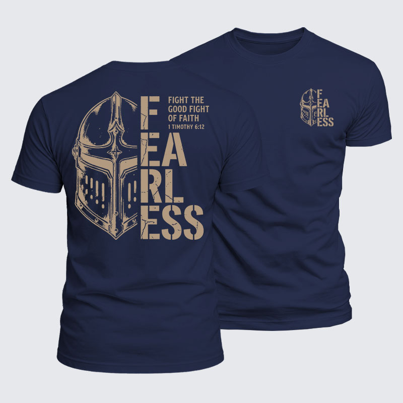 Luxe Mercerized Cotton Tee - Fearless