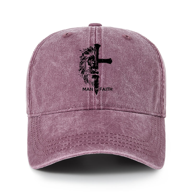 Heritage Washed Cap - Man of Faith