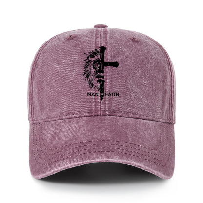 Heritage Washed Cap - Man of Faith