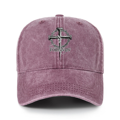 Heritage Washed Cap - Cross Forgiven