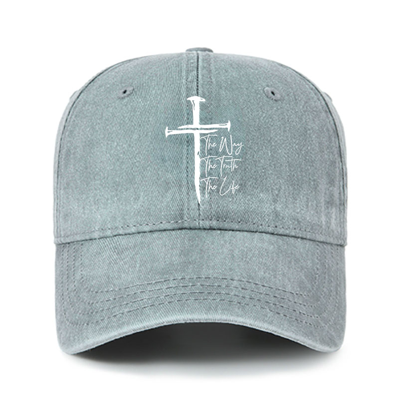 Heritage Washed Cap - The Way The Truth The Life