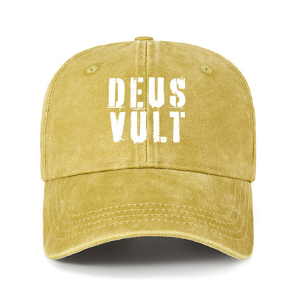 Heritage Washed Cap - Deus Vult 