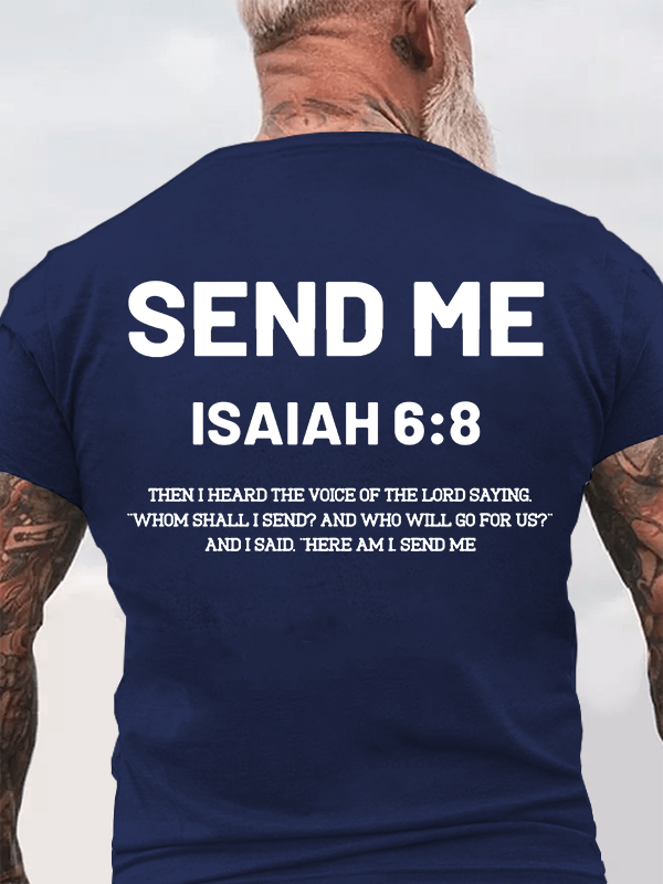 Send Me Jesus God Christian Cotton T-Shirt