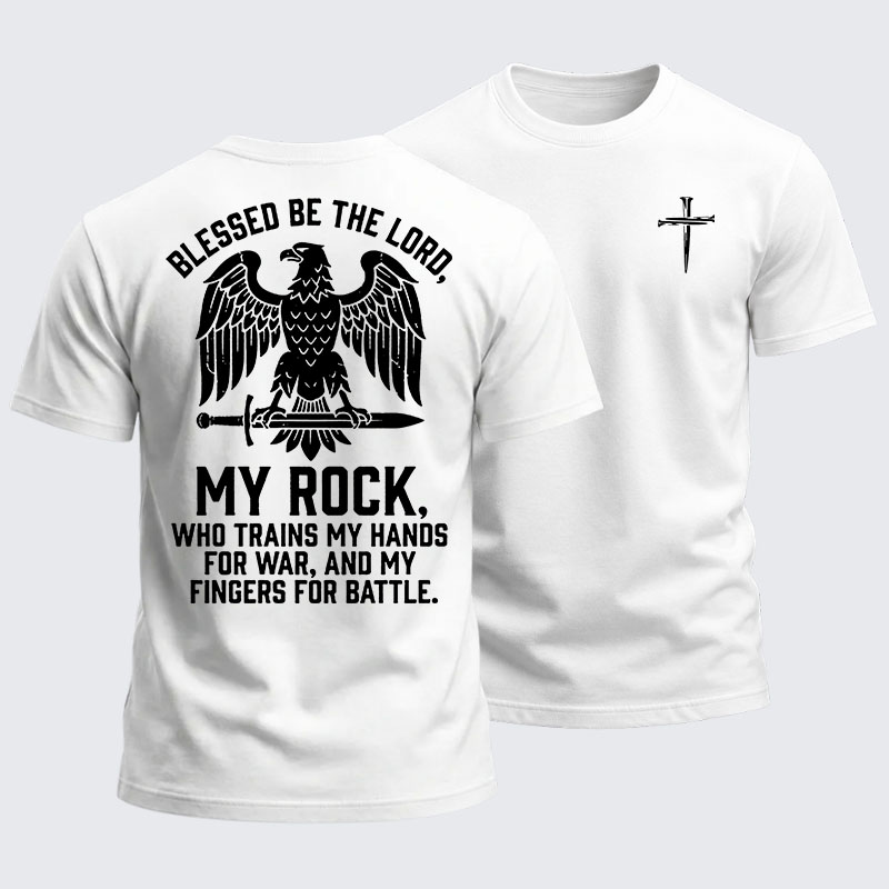 Heavyweight Cotton Tee - Blessed Be The Lord