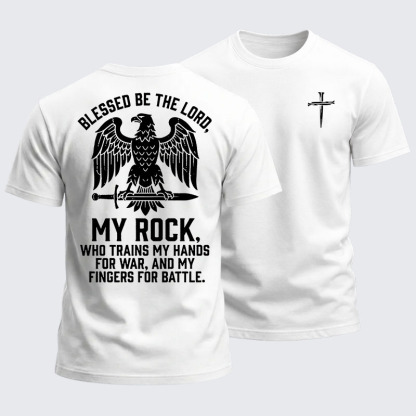 Heavyweight Cotton Tee - Blessed Be The Lord