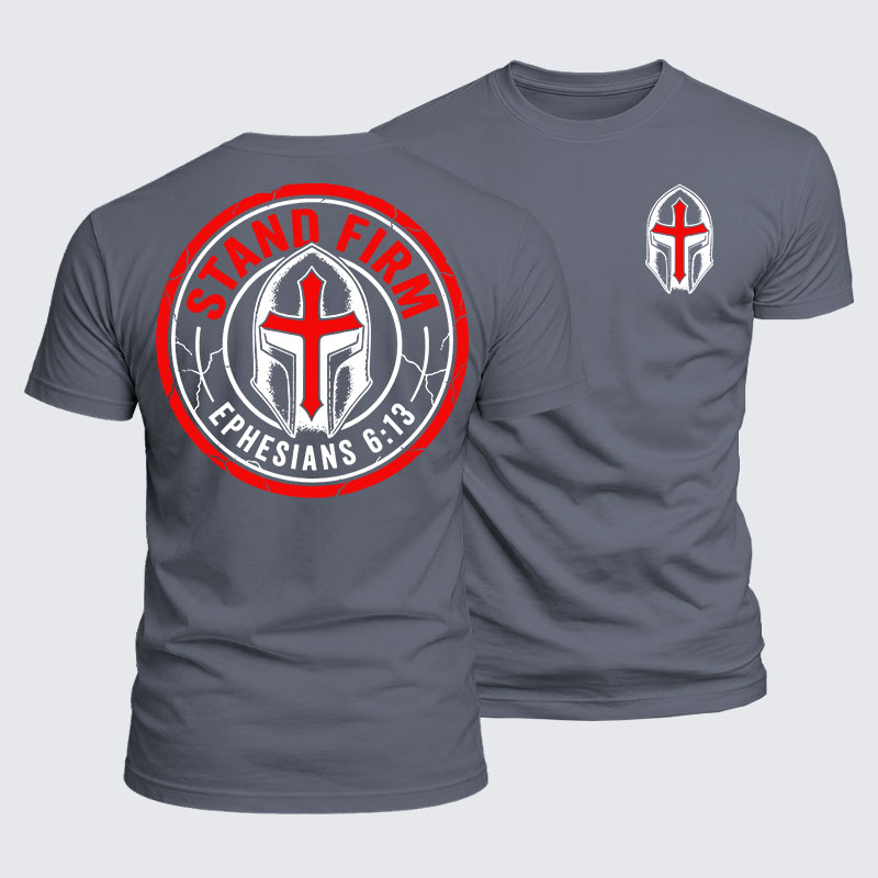 Luxe Mercerized Cotton Tee - Stand Firm