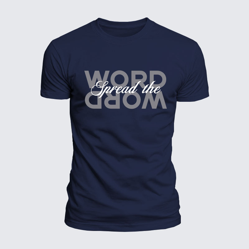 Luxe Mercerized Cotton Tee - Spread The Word