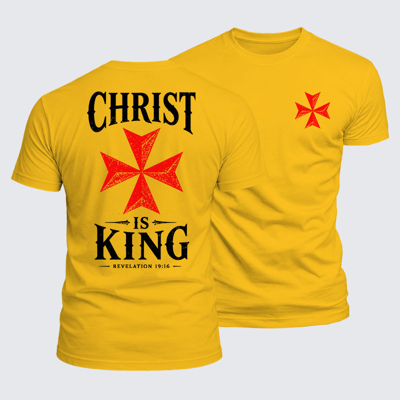 Luxe Mercerized Cotton Tee - Christ Is King