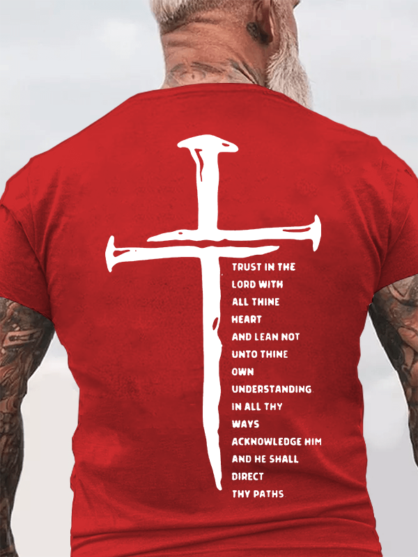  Jesus God Christian Cotton T-Shirt
