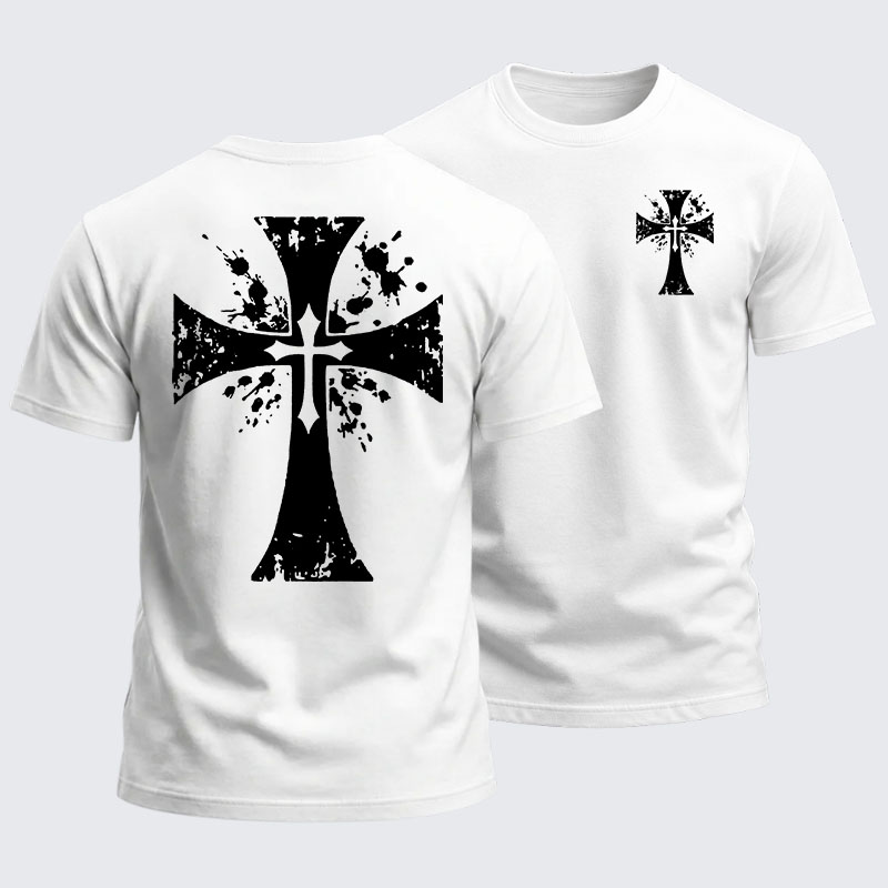 Heavyweight Cotton Tee - Cross