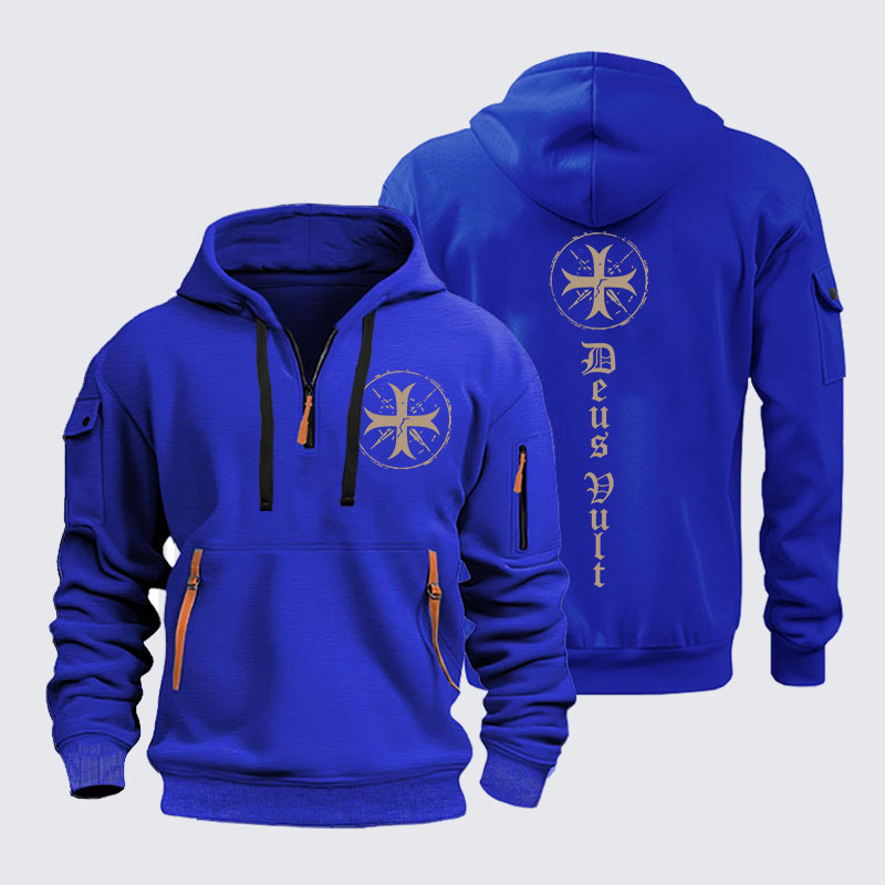 Zipper Hoodies - Deus Vult