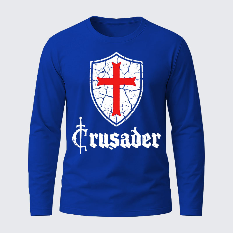 Crusader Cotton Long Sleeve T-Shirt