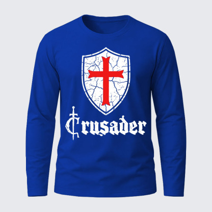 Crusader Cotton Long Sleeve T-Shirt