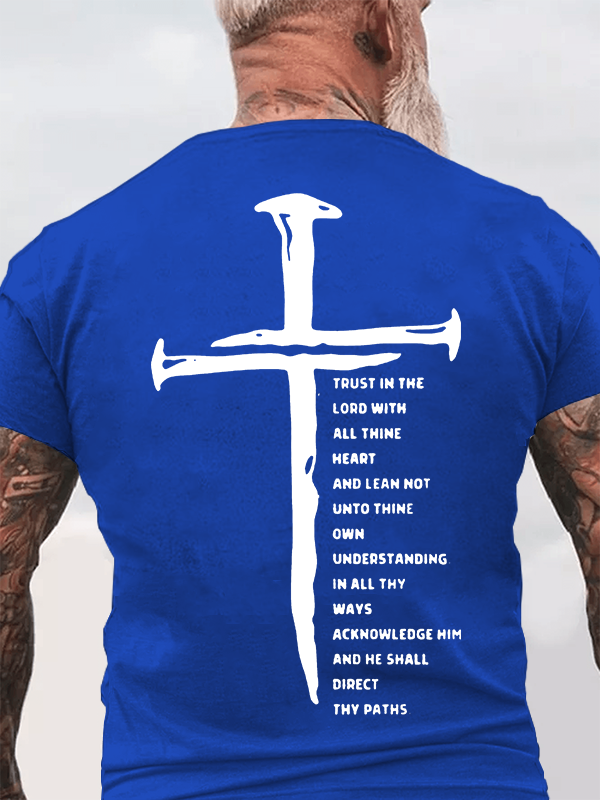  Jesus God Christian Cotton T-Shirt