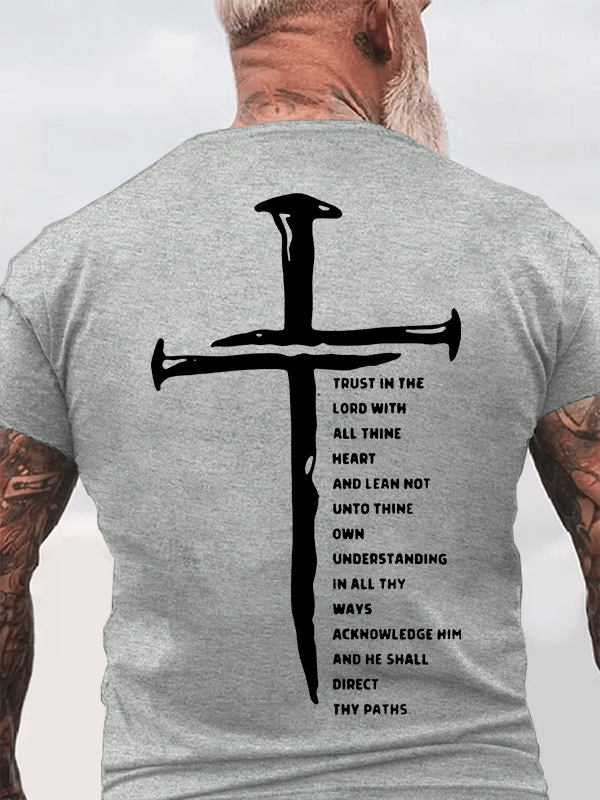  Jesus God Christian Cotton T-Shirt