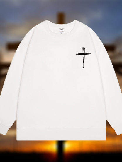 Cross  Jesus God Christian Sweatshirt
