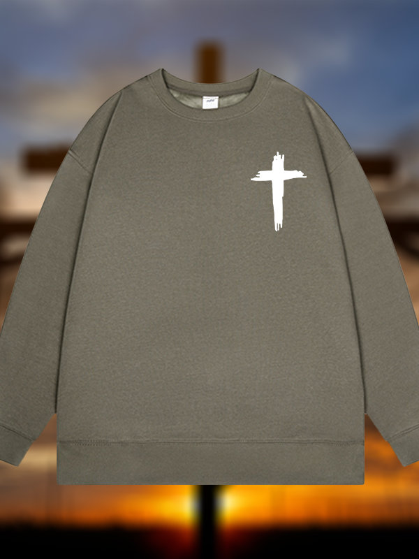 Cross Jesus God Christian Sweatshirt