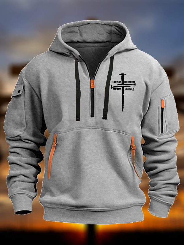 The Way The Truth The Life Jesus God Christian Zipper Hoodies