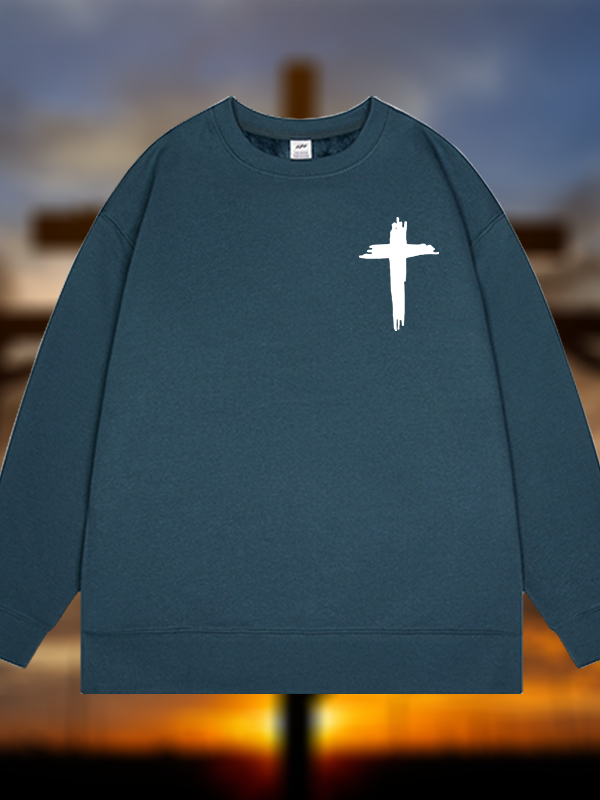 Cross Jesus God Christian Sweatshirt