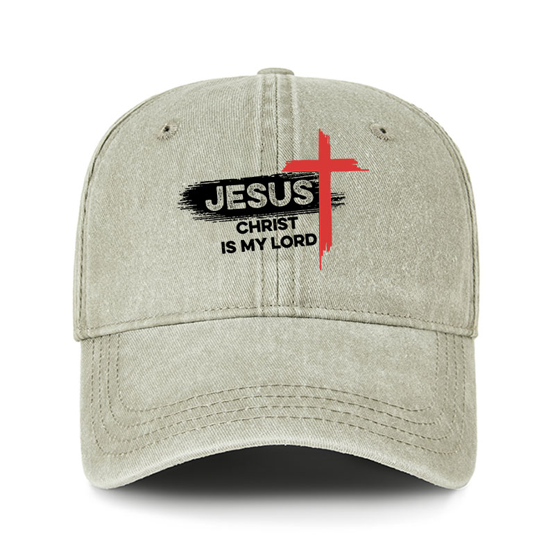 Heritage Washed Cap - Jesus Christ Is My Lord
