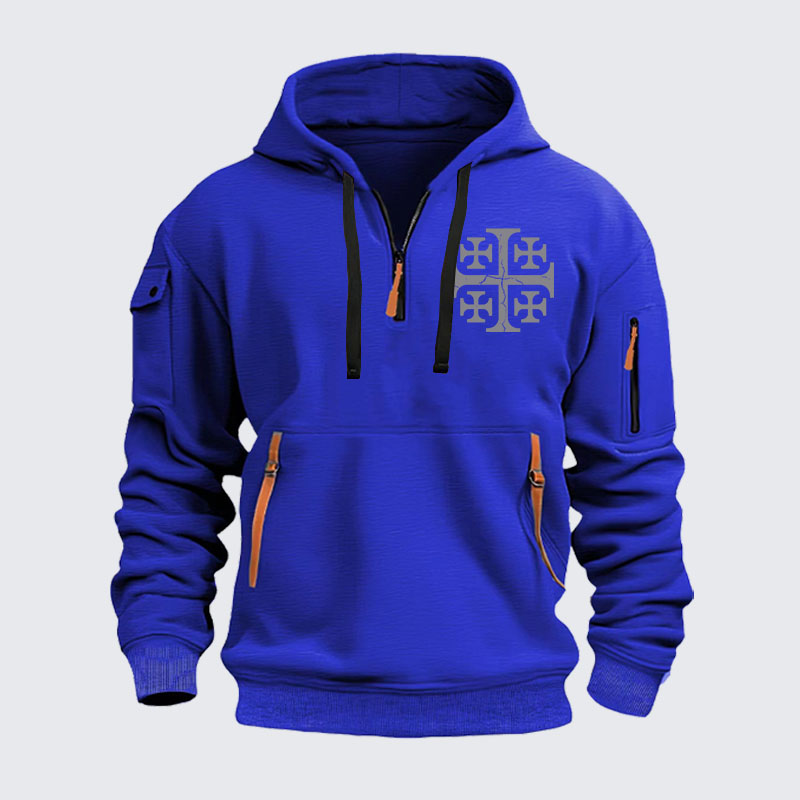 Zipper Hoodies - Deus Vult