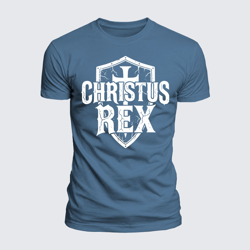 Luxe Mercerized Cotton Tee - Ave Christus Rex