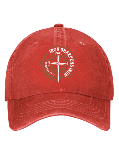 Iron Sharpens Iron - Proverbs 27:17 Christian Hat