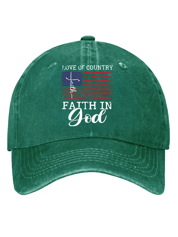 Faith In God Christian Hat