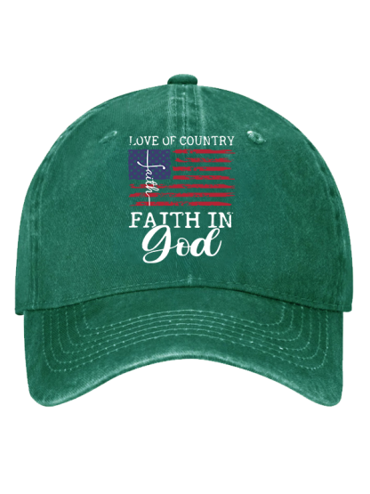 Faith In God Christian Hat