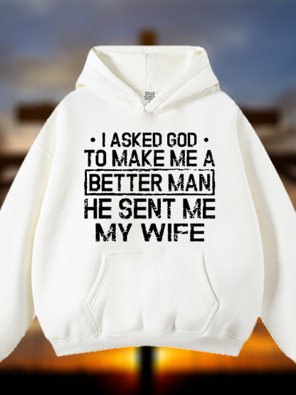 [Copy]Isaiah 6:8 Christian ‘Send Me’ Plush Fleece-Lined Hoodie