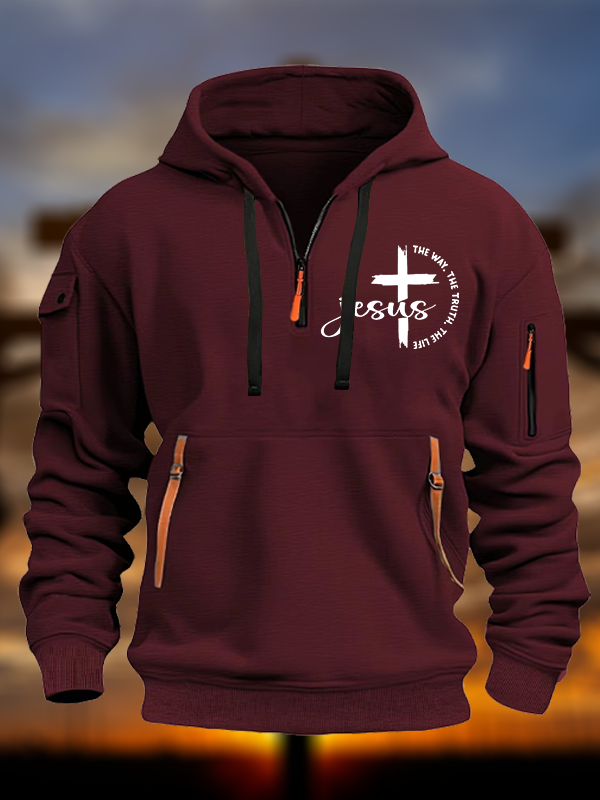 Jesus The Way The Truth The Life Jesus God Christian Zipper Hoodies