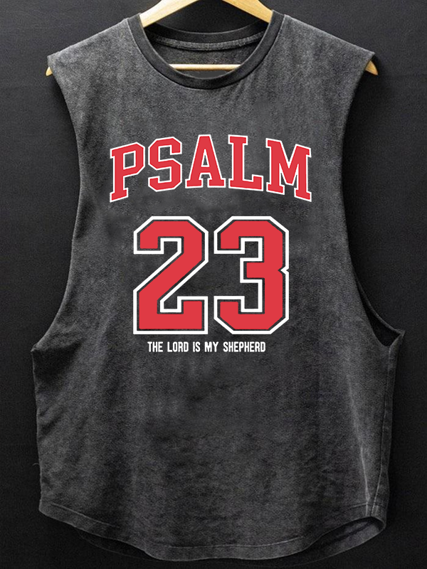 Psalm 23 Christian Washed Tank