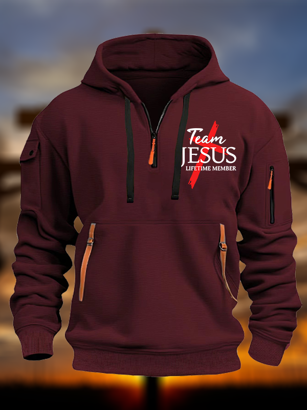 Team Jesus Jesus God Christian Zipper Hoodies