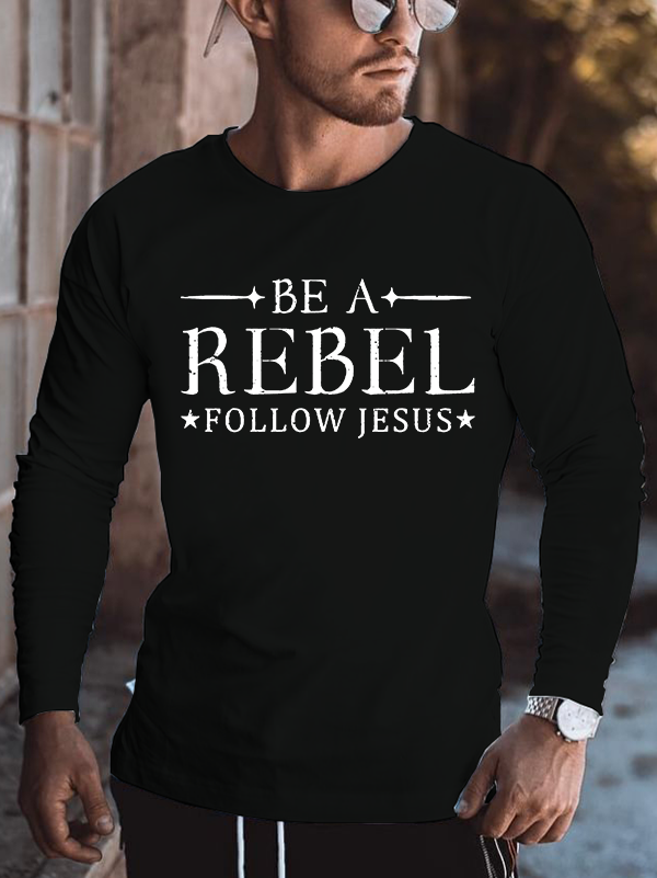 Men's  faith God'S Strong Hand Is Over My Life Long Sleeve T-Shirt