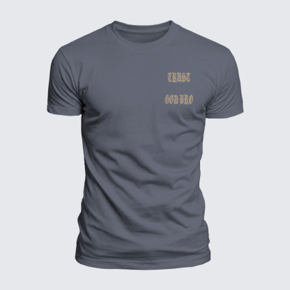 Luxe Mercerized Cotton Tee - Trust God