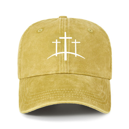 Heritage Washed Cap - Cross