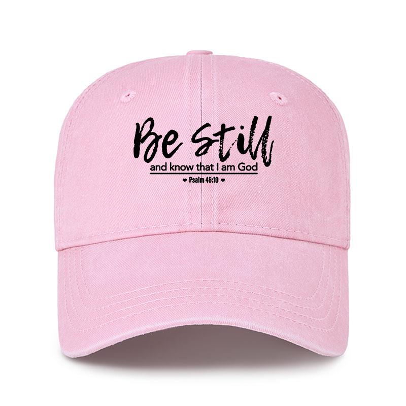 Heritage Washed Cap - Psalm 46:10