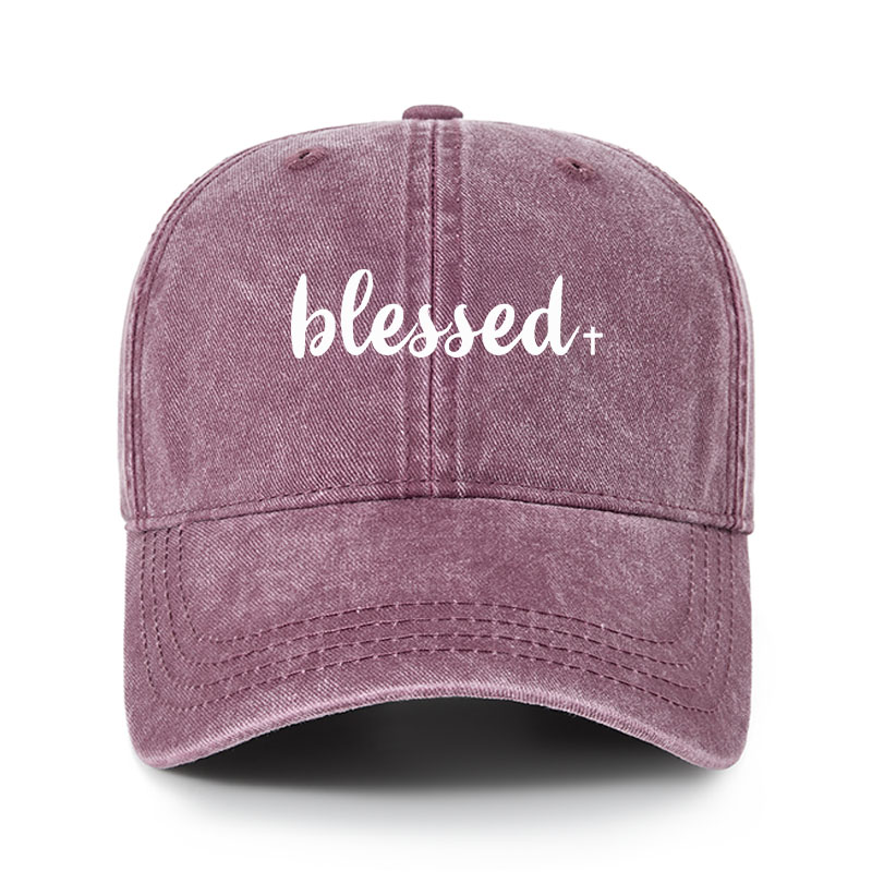Heritage Washed Cap - Blessed Cross