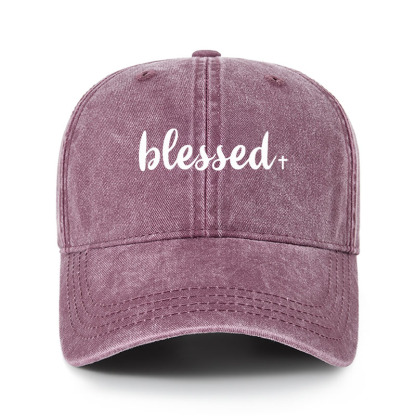 Heritage Washed Cap - Blessed Cross