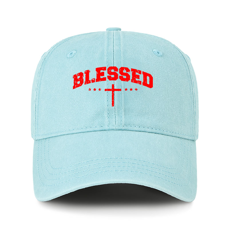 Heritage Washed Cap - Blessed Cross