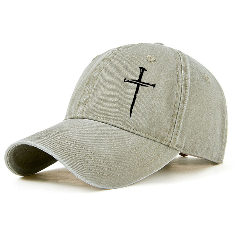 Heritage Washed Cap - Nail Cross