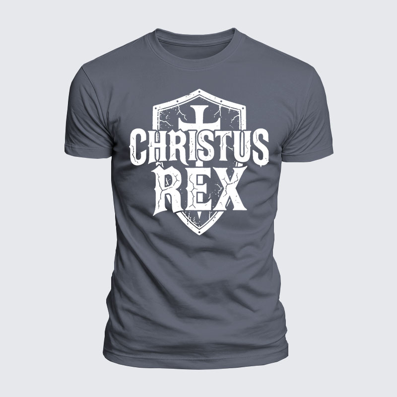 Luxe Mercerized Cotton Tee - Ave Christus Rex