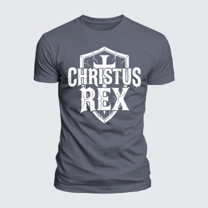 Luxe Mercerized Cotton Tee - Ave Christus Rex
