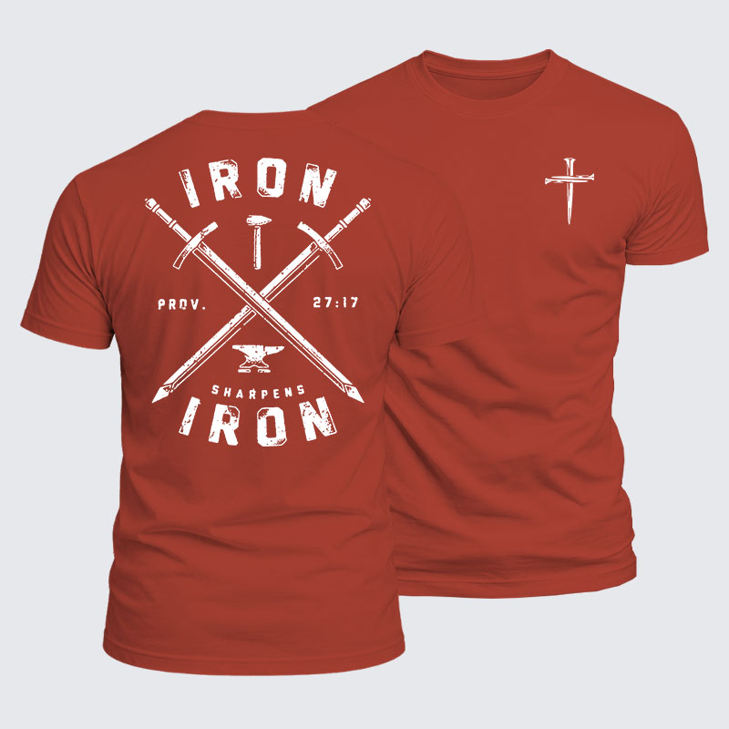 Luxe Mercerized Cotton Tee - Iron Sharpens Iron