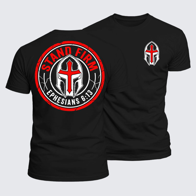 Luxe Mercerized Cotton Tee - Stand Firm
