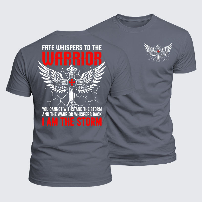 Luxe Mercerized Cotton Tee - I Am The Storm