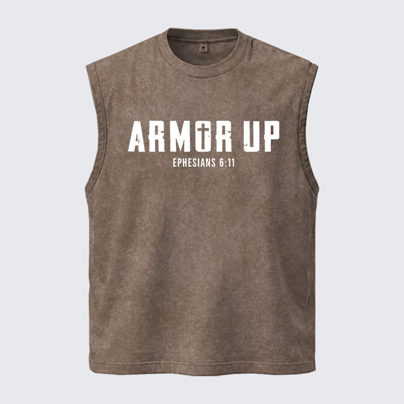 Washed Tank Top - Armor Up