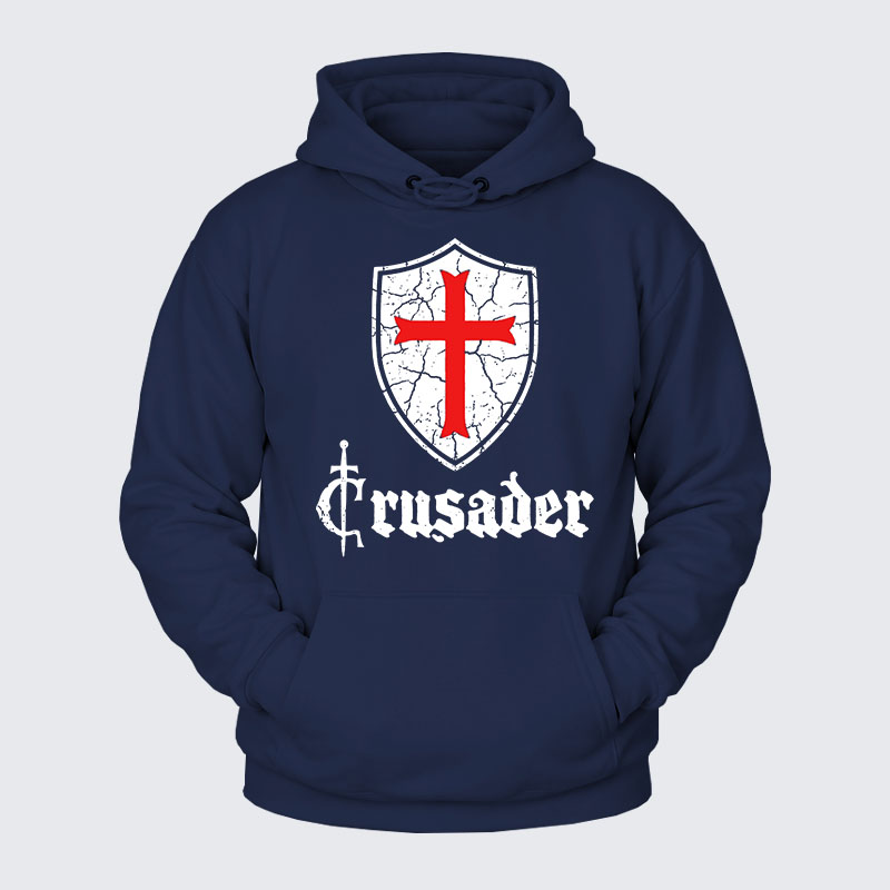 Plush Fleece-Lined Hoodie - Crusader